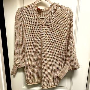 Multi Color top cute with a tank underneath. Great for spring!